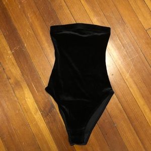 NWOT UO Velvet Tube Bodysuit